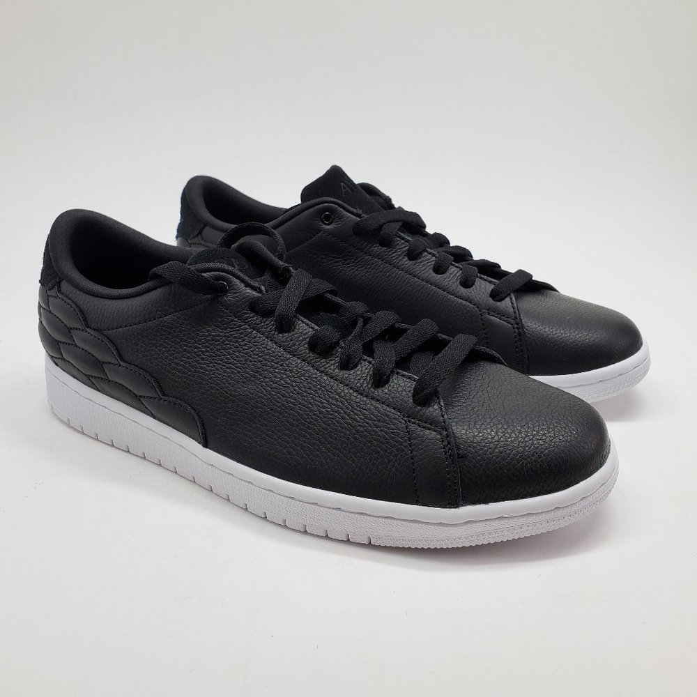 NEW Nike Air Jordan 1 Centre Court Black White Shoes Sneakers